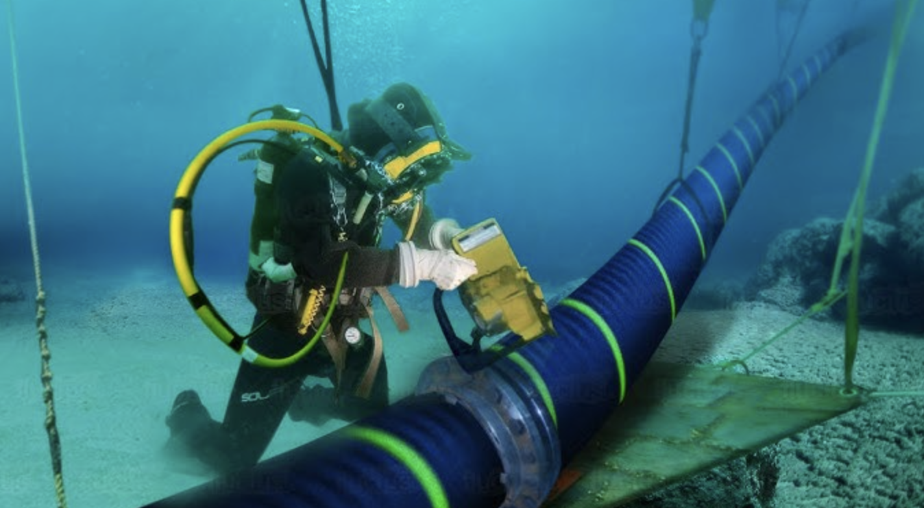 undersea cable damage